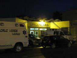 El cuerpo de la víctima se traslada a la unidad Marcos Montero de la Cruz Verde alrededor de las 20:00 horas.  /