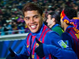 En la temporada, Dos Santos sólo ha jugado 46 minutos. ARCHIVO /