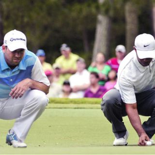 Ronda de tormento para Tiger Woods y Sergio García