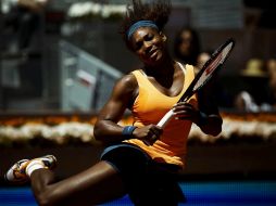 El medio centenar de títulos llegó para Serena en la capital española. EFE /