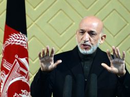 Karzai dijo que está dispuesto a cooperar con Islamabad para erradicar los bastiones terroristas en ambos países. AFP /