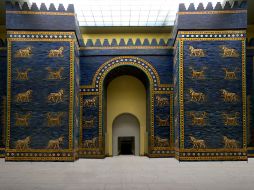 El hallazgo se ubica a siete metros bajo tierra en la que fue la calle Al Mawkeb de Babilonia. ESPECIAL /