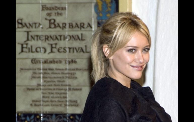 Hilary Duff, dos años apoyando el festejo para las madres, este año, madre primeriza. EFE /