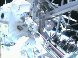 Las autoridades de la NASA confían en que el problema de la fuga de amoniaco se haya resuelto de forma definitiva. EFE /