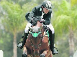 Leopoldo Salles sobre '''Great Optimus N Equisearch'' conquistó la moña al primer lugar. EL INFORMADOR /