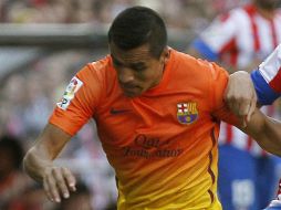 Sánchez ha sido señalado constantemente por prensa y afición catalana, por lo que podría salir. AP /