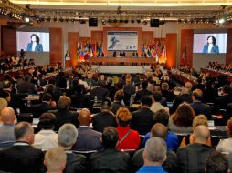 La administradora de la DEA, Michelle Leonhart, dijo estar satisfecha de que se hizo justicia. ARCHIVO /