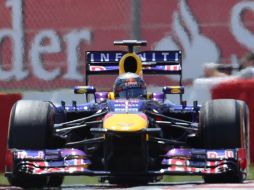 Vettel, piloto de Red Bull y tricampeón de la Fórmula 1 termina el último Gran Premio fuera del podio. AP /