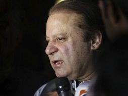 El líder de la Liga Musulmana-N, Nawaz Sharif, cuyo partido ha ganado la mayoría en el parlamento. EFE /