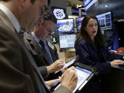 La Bolsa de Nueva York cierra hoy al alza, y sus principales indicadores conquistan nuevos récords. AP /