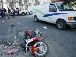 Informan que los decesos de motocicletas también están en aumento pues de 2006 a 2011, hubo 135 muertos y tres mil 340 lesionados. ARCHIVO /