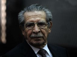 Ríos Montt, de 86 años, padece de hipertensión, molestias en la próstata y dolor en la columna vertebral. ARCHIVO /