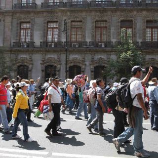 La CNTE prevé llegada de nuevos contingentes al Zócalo