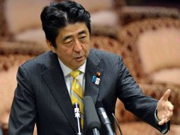 El primer ministro de Japón, Shinzo Abe, señaló que se reunirá con el líder norcoreano, Kim Jong-un, si es necesario. ARCHIVO /