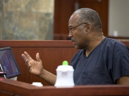 O.J. Simpson espera una revisión del caso que lo tiene en la carcel. EFE /