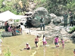 Río Caliente. Esta zona es una de las preferidas por los paseantes que acuden a visitar el Bosque La Primavera. EL INFORMADOR /