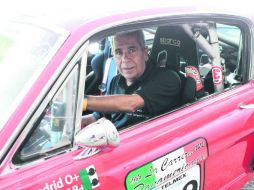 Lamadrid se ha preparado para fortalecer el cuello debido a las más de seis mil curvas que enfrentará. EL INFORMADOR /