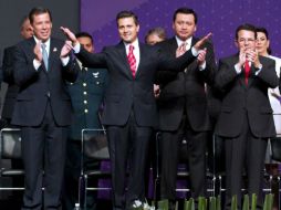 Enrique Peña Nieto participa en le Conferencia anual de los municipios 2013. SUN /