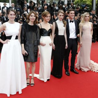 Sofia Coppola desafía en Cannes con vestido corto