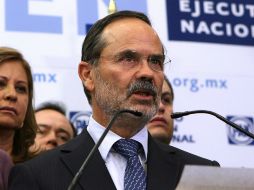 Gustavo Madero pide al Gobierno Federal y a los estatales a actuar para evitar el uso electoral de programas sociales. ARCHIVO /