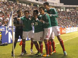 Foto de archivo del equipo mexicano durante el pre mundial en Puebla.  /