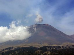 El Cenapred registra una explosión a las 18:30 horas, seguido de un tremor de 30 minutos. NTX /