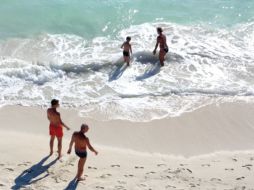 Presencia. Un total de 23.1 millones de turistas extranjeros llegaron el año pasado a los destinos del país. EE  /