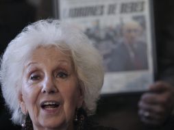 La presidenta de las Abuelas de Plaza de Mayo, Estela de Carlotto. EFE /