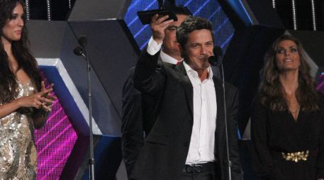 El cantautor español Alejandro Sanz se coronó como el Artista del Año. NTX /