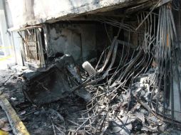 En San Pedro Xalostoc continúa la demolición de viviendas dañadas por la explosión. ARCHIVO /