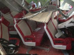 Dos trenes de la empresa Metro-North Railroad chocan en Connecticut.TOMADA DE @weeddude  /