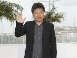 Kore-Eda se mostraba feliz por la acogida de la prensa a su película y a la espera del estreno oficial esta noche. EFE /