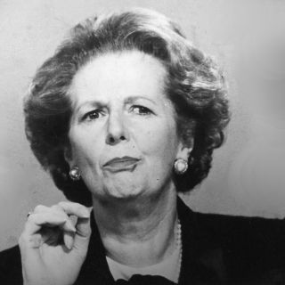 Thatcher, maestra en política e imperfecta en casa