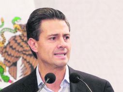 Peña Nieto exhorta a los integrantes del Pacto por México a anteponer la agenda de trabajo del acuerdo a ''intereses particulares''. NTX /