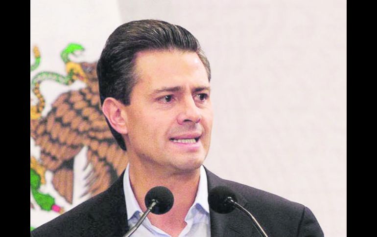 Peña Nieto exhorta a los integrantes del Pacto por México a anteponer la agenda de trabajo del acuerdo a ''intereses particulares''. NTX /