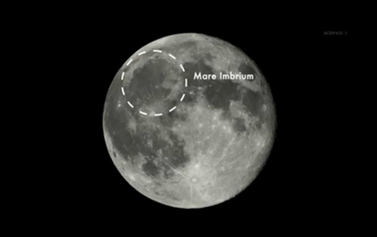 La colisión fue captada por un satélite de observación de la Luna. ESPECIAL /