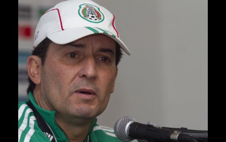 José Manuel de la Torre dice que están a un punto de la zona de la clasificación y a dos de ser líderes. ARCHIVO /