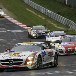 Victoria alada bajo la lluvia