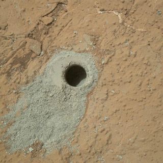 Curiosity taladra segunda roca en Marte