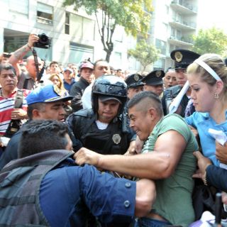 Reportan 20 detenidos por disturbios en estadio Azul