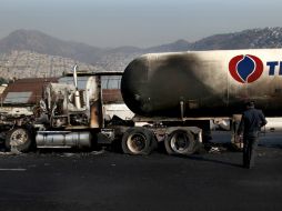 La PGJEM continuará el proceso contra el detenido por su probable responsabilidad en la explosión de la pipa. ARCHIVO /