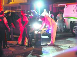 Una unidad de policía estaba cerca del sitio donde ocurrió el ataque, lo que permitió que los agentes fueran tras los sospechosos. EL INFORMADOR /