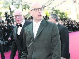 El reciente trabajo de Soderbergh, al centro, fue bien recibido por el público y la crítica en Cannes. AP /