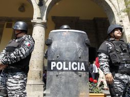 Según las cifras reportadas, el Centro Estatal de Evaluación ha examinado a 50% de los policías de la Entidad de 2010 a la fecha. ARCHIVO /