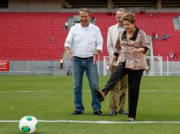 La presidenta de ese país, Dilma Rousseff ha estado supervisando la organización. AFP /