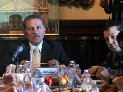 El secretario de Gobierno,Arturo Zamora, afirmó que hay disposición del Gobierno para ayudar al Legislativo para que salga de su crisis EL INFORMADOR /