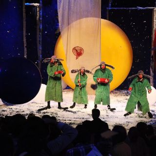 Cautiva ''Slava's snowshow'' con dosis de realidad y fantasía