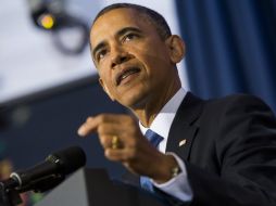 El mandatario firmó un memorándum que contiene nuevos criterios sobre el uso de los aviones no tripulados. EFE /