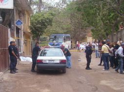 La voz de alerta sobre los hechos se registró poco después de las 18:00 horas.  /