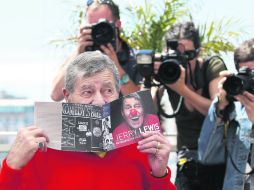 En su elemento. Jerry Lewis no sólo robo las miradas de la prensa del festival, también las sonrisas. EL INFORMADOR /